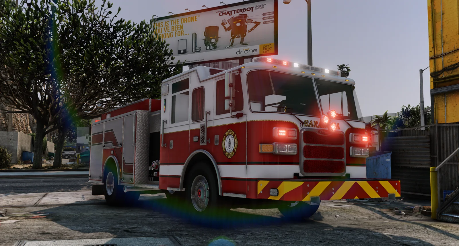Sarasota County Fire Department fire engine