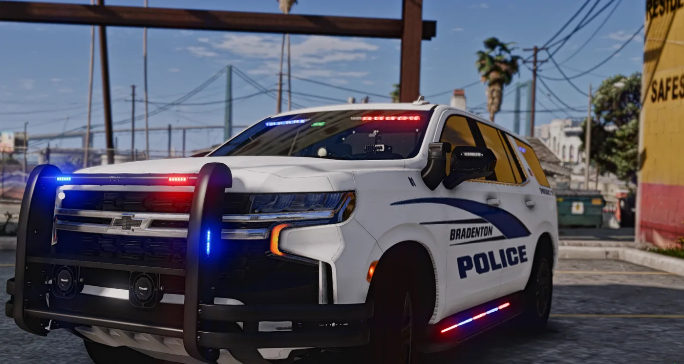 Bradenton Police patrol SUV