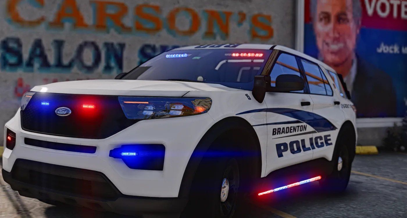 Bradenton Police roleplay vehicle