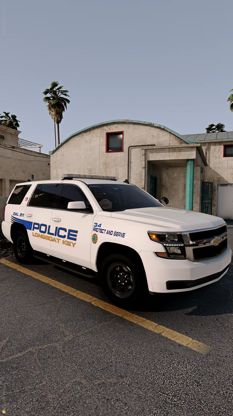 Longboat Key Police patrol vehicle