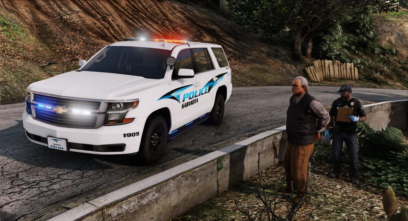 Sarasota Police cinematic roleplay scene