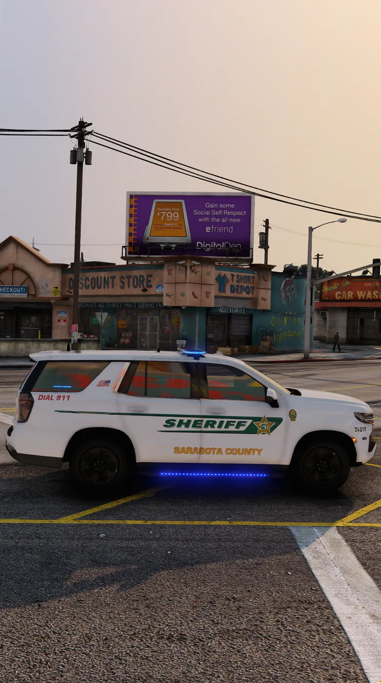 Sarasota County Sheriff patrol vehicle